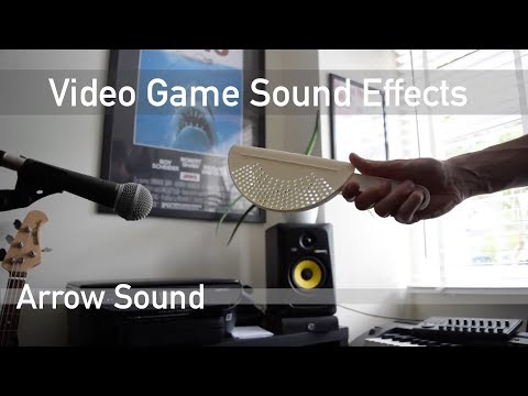 VIDEO GAME SOUND EFFECTS // Arrow Sound