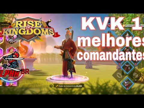 RISE OF KINGDOMS - MELHORES COMANDANTES PARA INÍCIO DO JOGO 2021