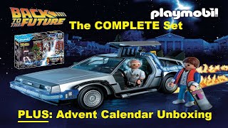 BACK TO THE FUTURE - PLAYMOBIL - Complete Set & Advent Calendar Unboxing