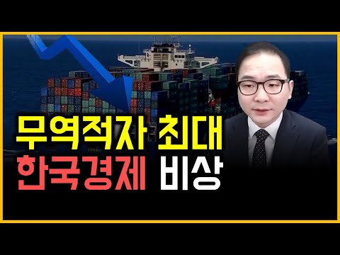 무역적자 최대 - 한국경제 비상