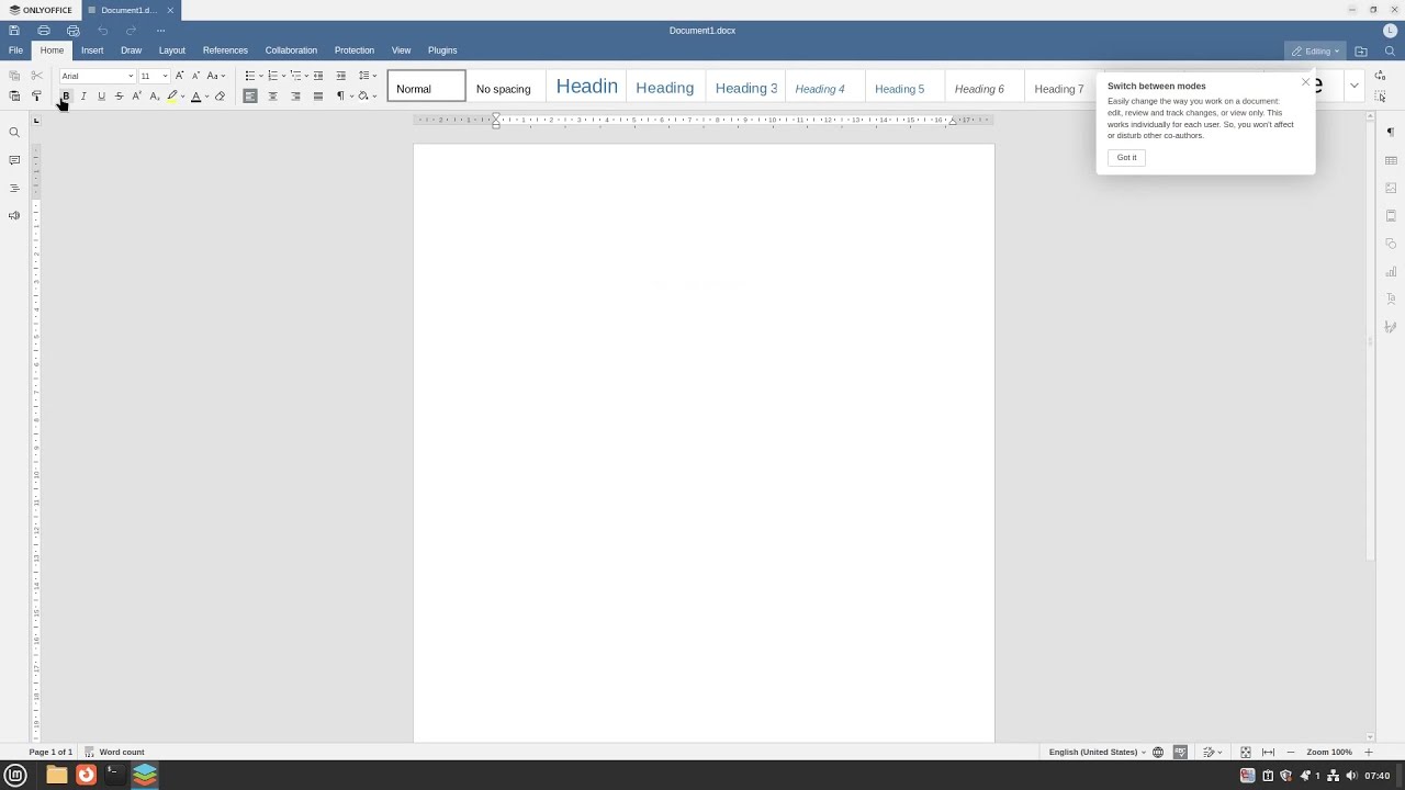 How to install ONLYOFFICE on Linux Mint 22