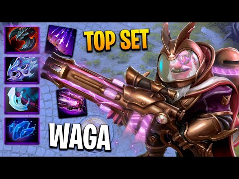 Waga Sniper TOP SET - Dota 2 Pro Gameplay [Watch & Learn]