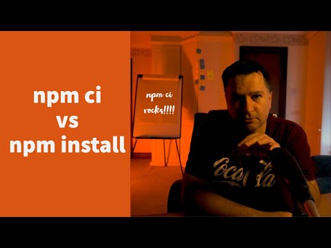 npm ci vs npm install : and why you should use npm ci for your node.js devops pipelines
