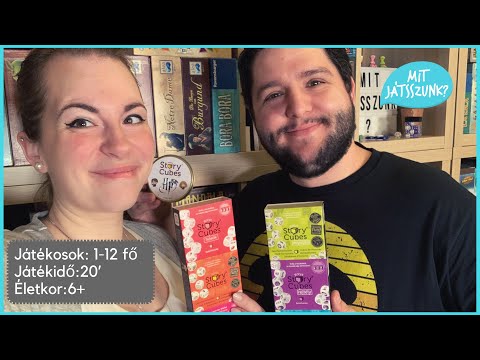 Sztorikocka Társasjáték Bemutató - Mit Játsszunk?