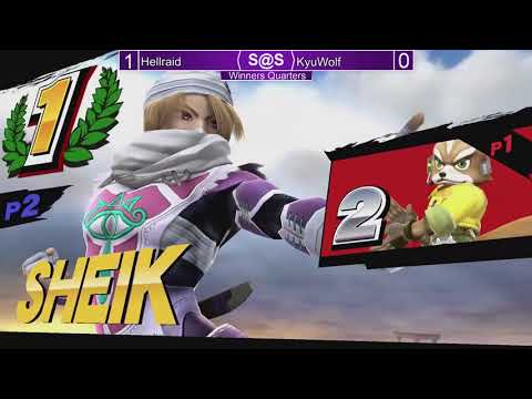 Smash@Sunken #53 - Hellraid (Sheik) vs KyuWolf (Fox) - Wii U Singles WQ