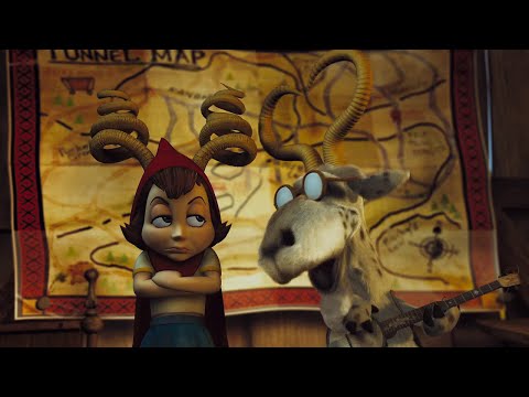 "Hoodwinked!" but only when Japeth the Goat is onscreen