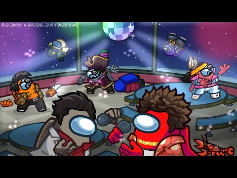 Among Us x Like a Dragon Cosmicube 🐉 Bakamitai