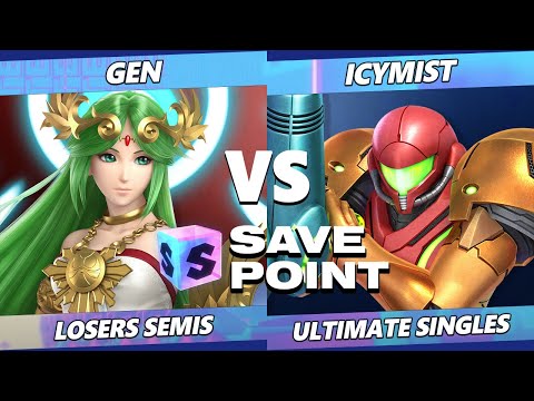 Save Point 2 Losers Semis - Gen (Palutena) Vs. IcyMist (Samus) SSBU Ultimate Tournament
