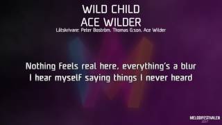 Video thumbnail of "Ace Wilder - "Wild Child""