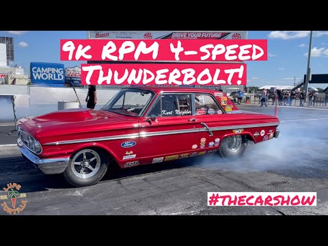 Thumbnail for Kurt Neighbor 1964 Ford Fairlane Thunderbolt 4-speed 427ci NHRA Super Stock Drag Racing Indy 2023 by Ford Fairlane Thunderbolt, Car