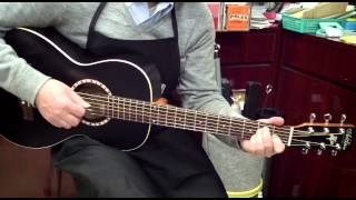 Video thumbnail for Art & Lutherie Ami Cedar by gakkinishino