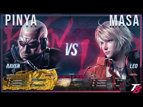 Tekken 8 ▰ PINYA (Raven) VS MASA (Leo) | High Level Gameplay