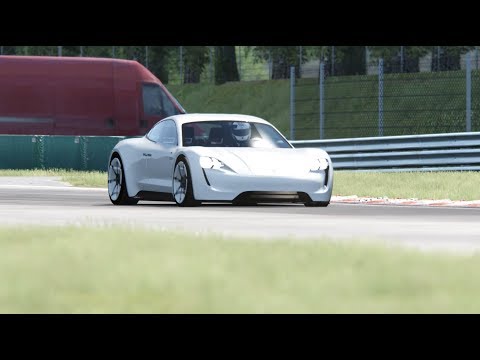 Porsche Mission R Concept at Magione