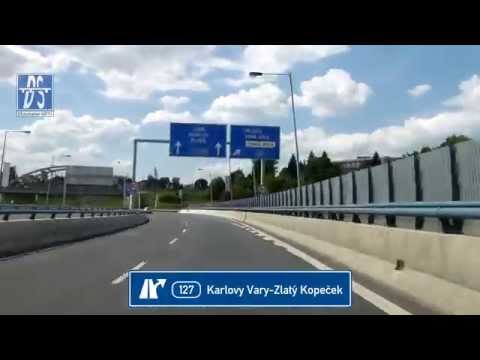 🇨🇿 I/6 + R6: Karlovy Vary-východ - [D] Hranice (3,5x)