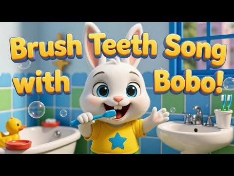 Brush Teeth Song | Bobo Bunny Nursery Rhyme 🐰🦷