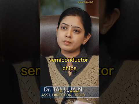 Why India can't make semiconductor chips 😱|UPSC Interview..#shorts