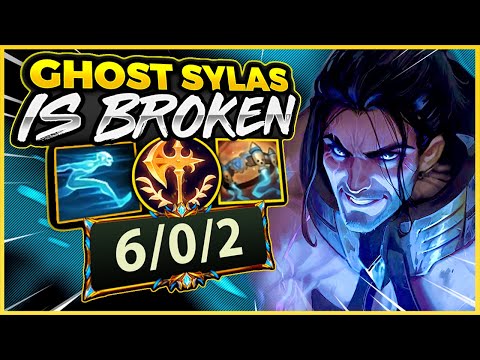 THIS GHOST SONIC SYLAS BUILD IS INSANE (INSTA FF) - League of Legends