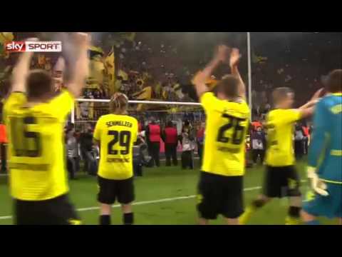 Borussia Dortmund - Meisterfeier nachdem Gladbach spiel 21.04.12