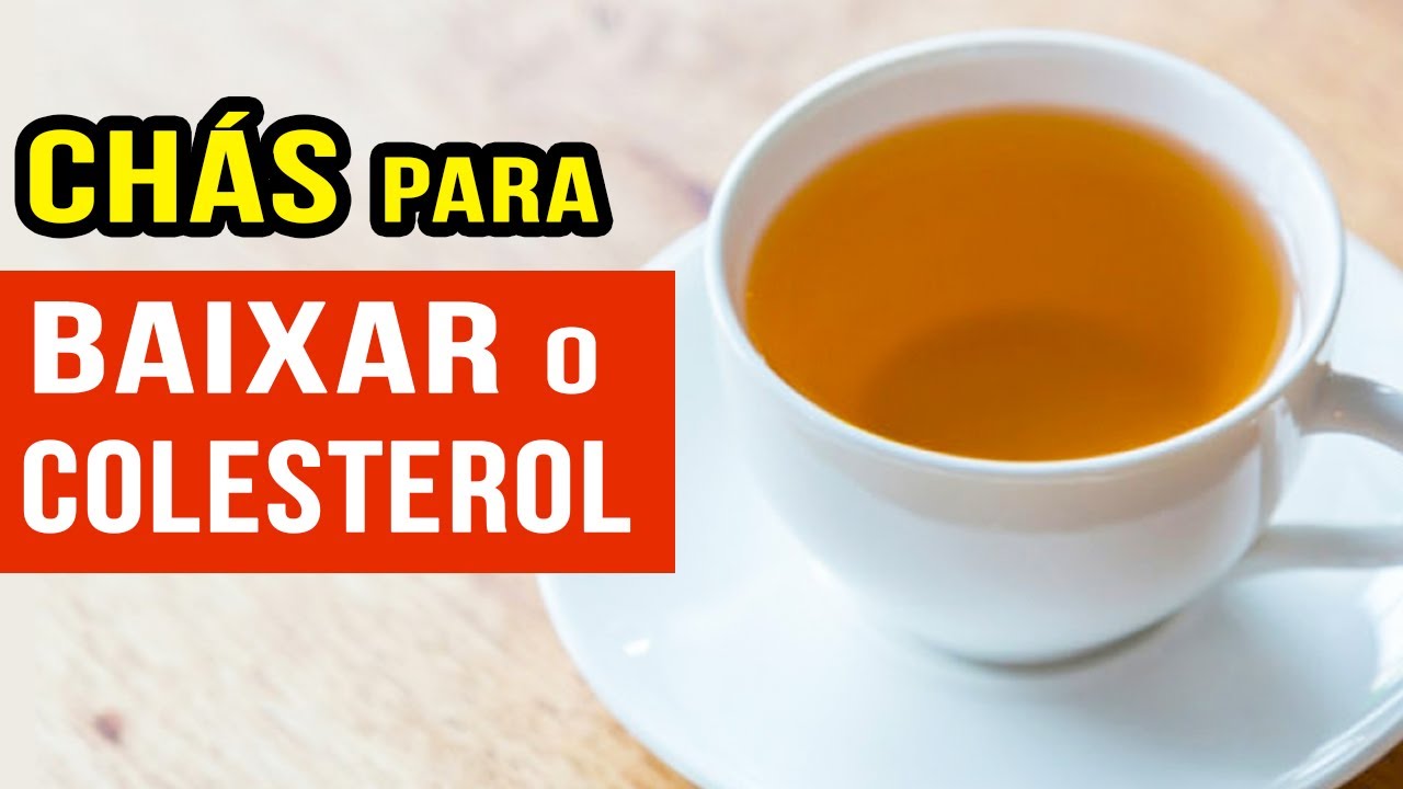 7 CHÁS para BAIXAR COLESTEROL ALTO! Os Melhores e Com Usar!