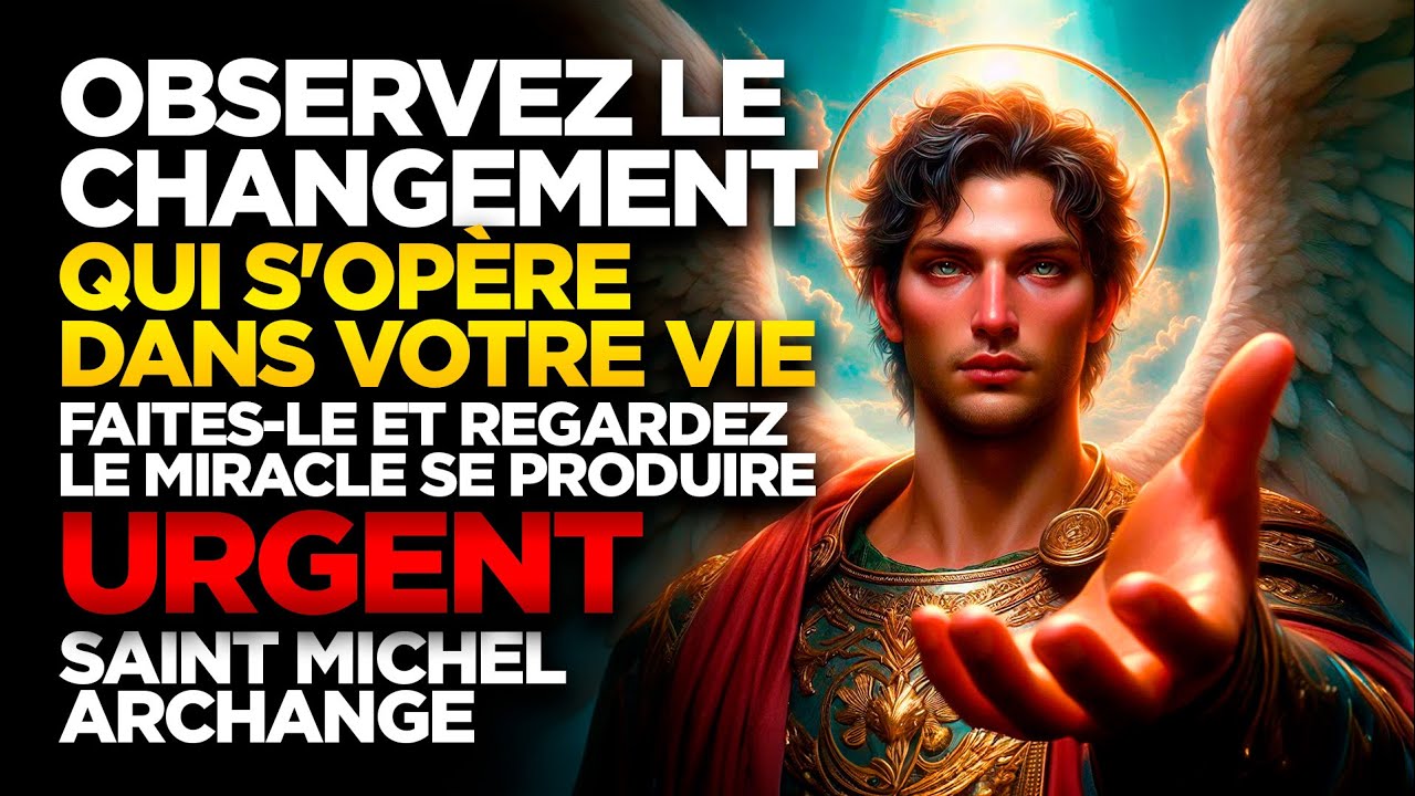 SAINT MICHEL ARCHANGE | SI TU VOIS CECI LE 25 OCTOBRE, UN MIRACLE SE PRODUIRA DANS TA VIE