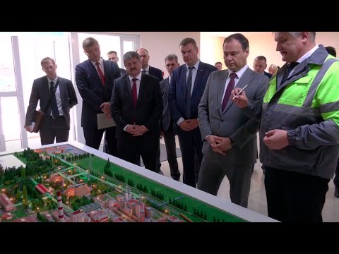 Премьер-министр Беларуси посетил Светлогорск видео