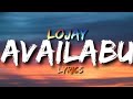 Lojay - AVAILABU (Lyrics)