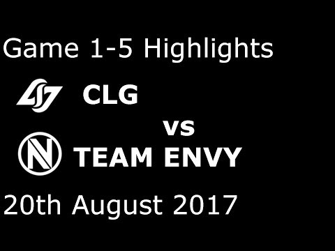 CLG vs NV Game 1-5 Highlights 2017 NALCS SUMMER SPLIT PLAYOFFS FULL HIGHLIGHTS QUARTERFINAL #2