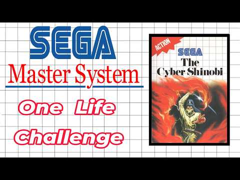 Master System One Life Challenge The Cyber Shinobi