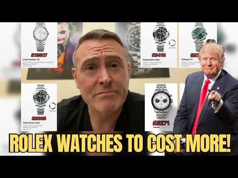 ROLEX & TUDOR WATCHES PRICES TO INCREASE JANUARY 2026! 