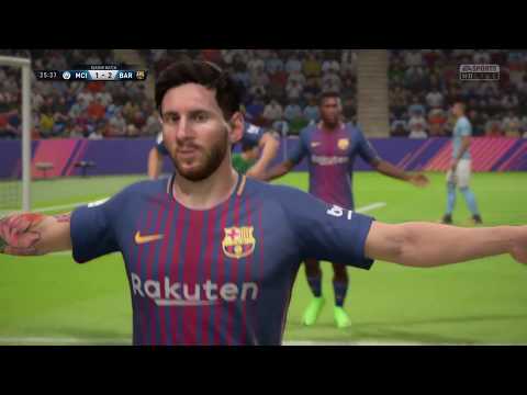 FIFA 18 ROAD TO DIVISION 1 PART 60 - BARCELONA VS MAN CITY - FIFA 18 Online Seasons Gameplay