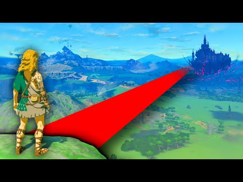 Can you CROSS Tears of the Kingdom in a STRAIGHT LINE?