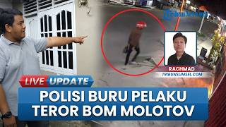 Teror Bom Molotov Terjadi di Rumah Warga Palembang, Polisi Buru 2 Pelaku yang Terekam CCTV