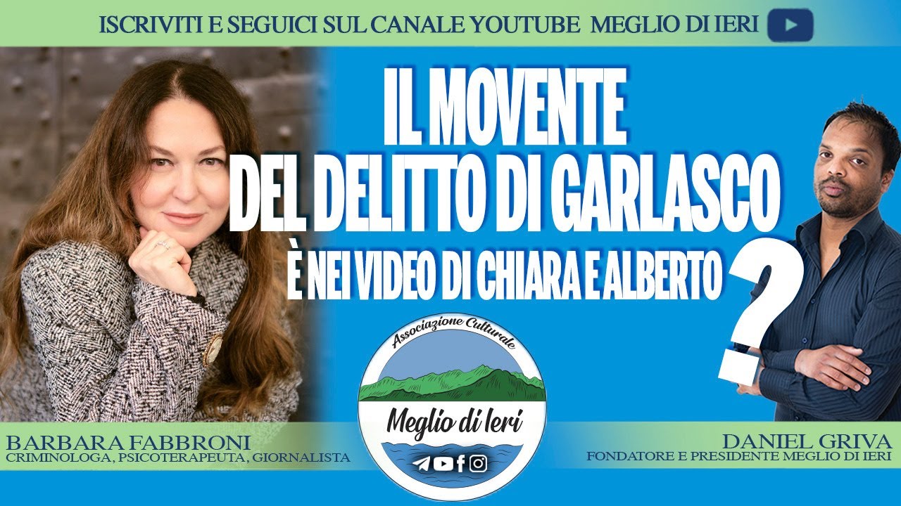 Il movente del delitto di Garlasco è nei video di Chiara e Alberto?- BARBARA FABBRONI - Criminologa
