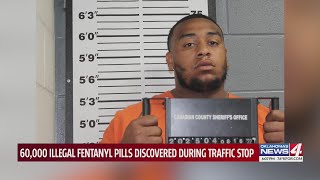 60,000 illegal Fentanyl pills discovered during traffic stop