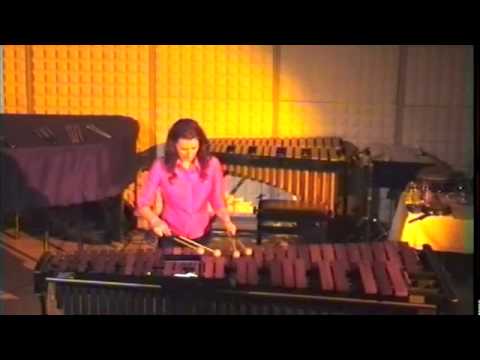 Fertility Rites (1st and 2nd mov) for marimba and tape - Margarita Kourtparasidou (marimba)