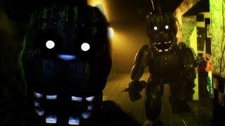CHASED BY PHANTOM FREDDY! WE HAVE TO FIND THE SAFE ROOM | FNAF 3D (FREE ROAM Five Nights at Freddys)