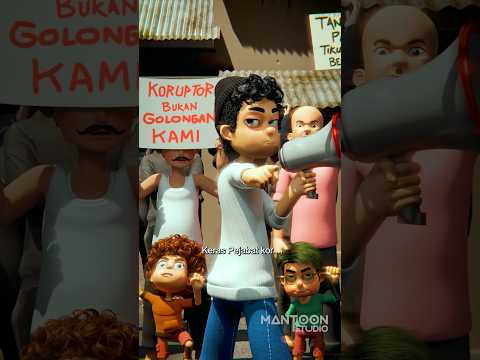 Indonesia monkey boss 🧠 #animationindonesia #animation #3d #cartoon #animation #funny #meme #dail...