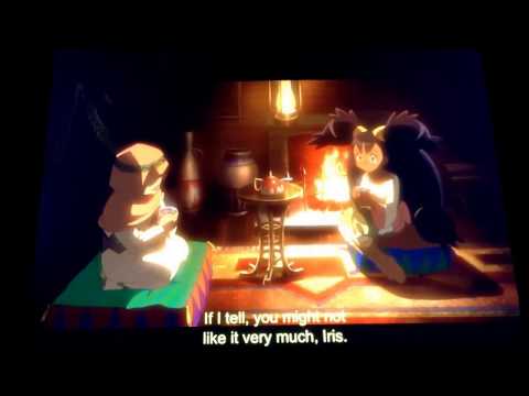 The Elder of the Village of Dragons tells Iris about Kyurem..wmv