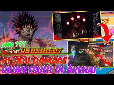 P! Adu Damage Gouketsu!!! Di Arena One Punch Man The Strongest Indonesia