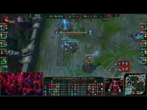 ROC vs UOL Highlights Game 2 EU LCS SUMMER 2017