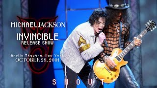 Michael Jackson - Shout (Bonus) (Live Invincible Release Show, 2001) | MJ CLUB