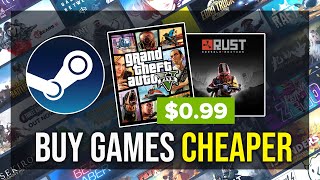 How to Buy Any Steam games Cheaper