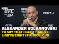 Alexander Volkanovski: To Say That I Can't Handle Lightweight Is Ridiculous | UFC 284 | MMA Fighting