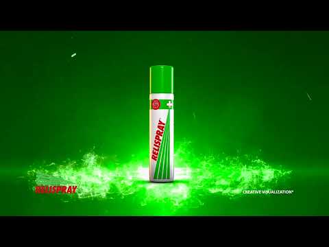 Relispray natural & instant pain relief spray 49g, 49gram bo...