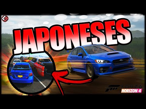 SÓ CARRO JAPONÊS no ARREMESSO - FORZA HORIZON 4