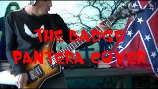 Pantera - The Badge (the crow) guitar cover.Sound guitar by Dean FBD