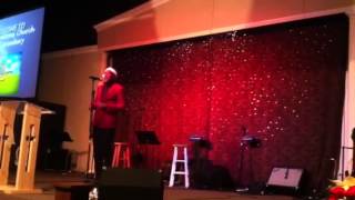 O&#39; HOLY NIGHT sung by George Huff