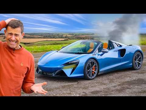 I almost broke the new McLaren Artura