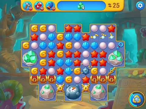 Fishdom level 5975 no boosters フィッシュダム ノーマル [Friend's]