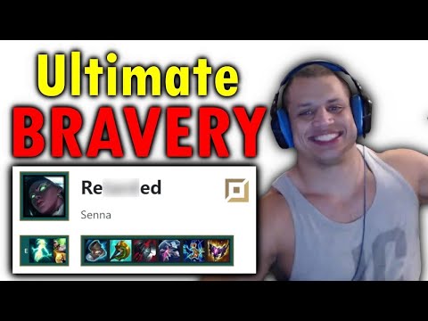 Tyler1 Ultimate Bravery Challenge | Senna ADC